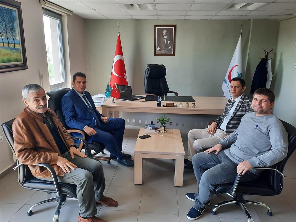 Edirne İl Sağlık Müdürümüz Uzm. Dr. Mustafa İshak YILDIRIM Meriç İlçe Devlet Hastanemizi ziyarette bulundu