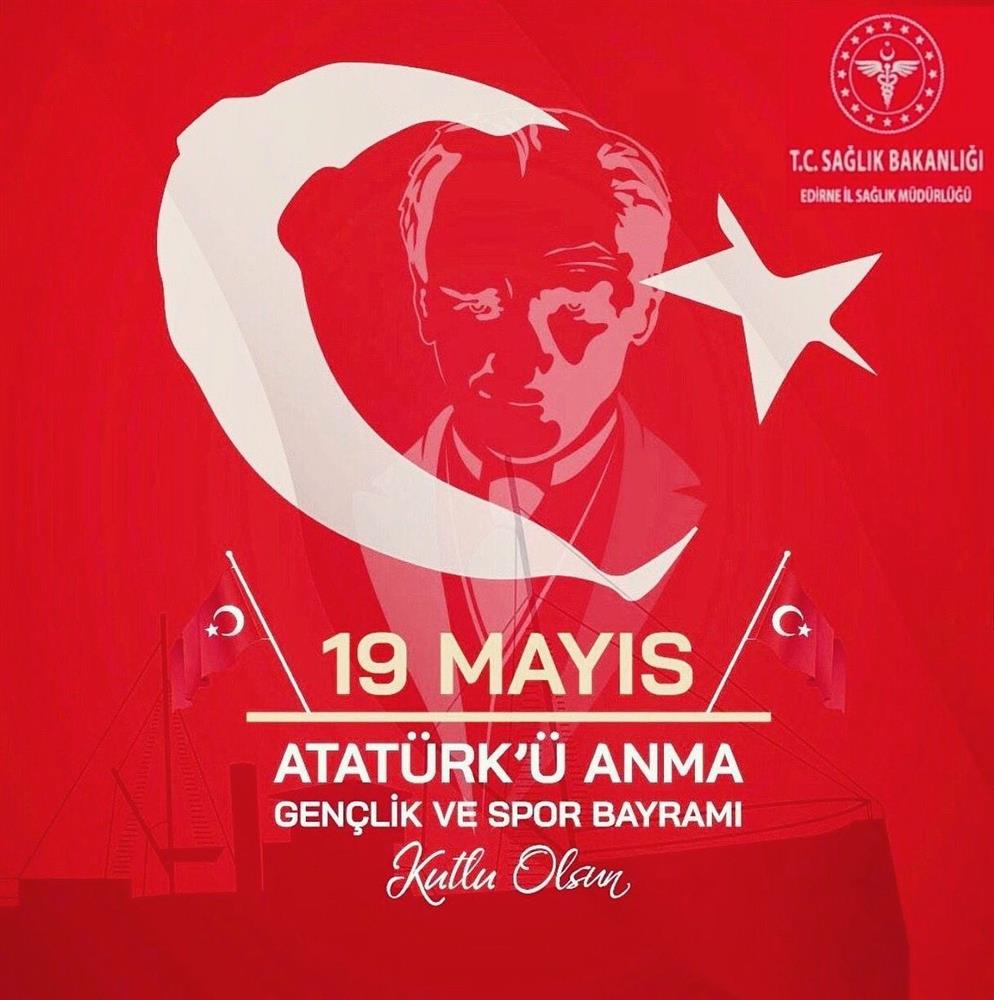 19 Mayıs Atatürk’ü Anma Gençlik ve Spor Bayramı’mız kutlu olsun.