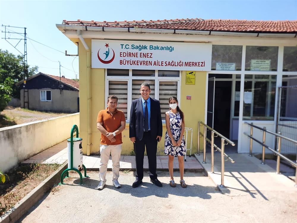 İl Sağlık Müdürümüz Uzm.Dr.Mustafa İshak YILDIRIM, Enez İlçemize bağlı Büyükevren Aile Sağlığı Merkezini (ASM) ziyaret etti. 